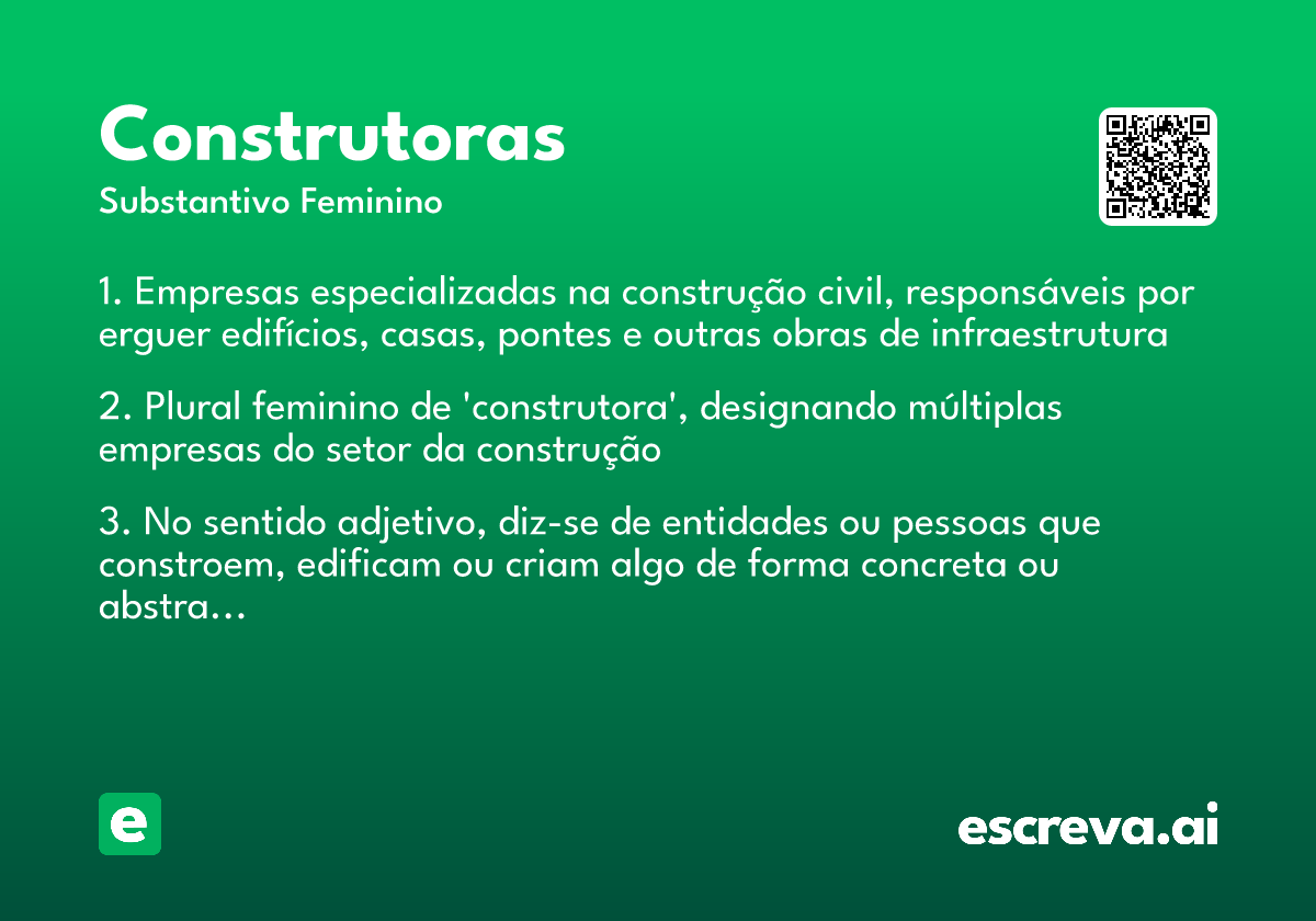 construtoras