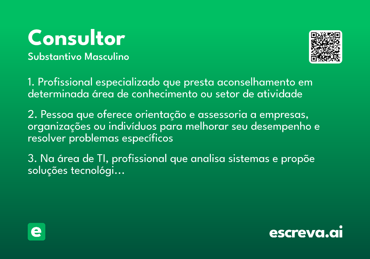 consultor