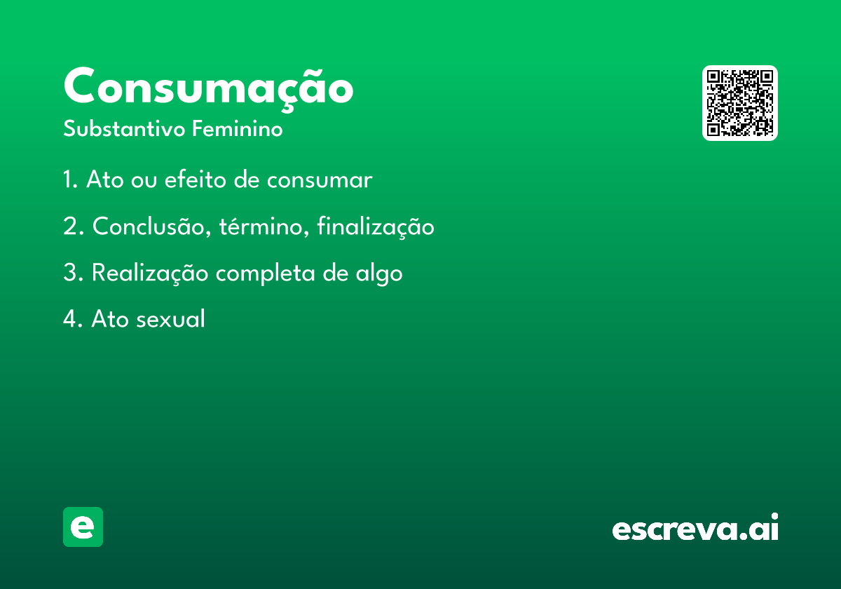 consumação