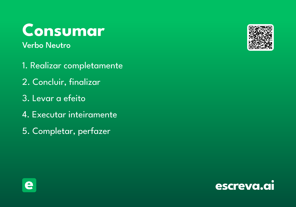 consumar