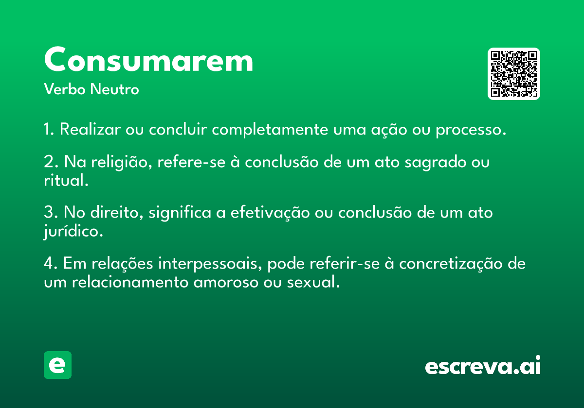 consumarem