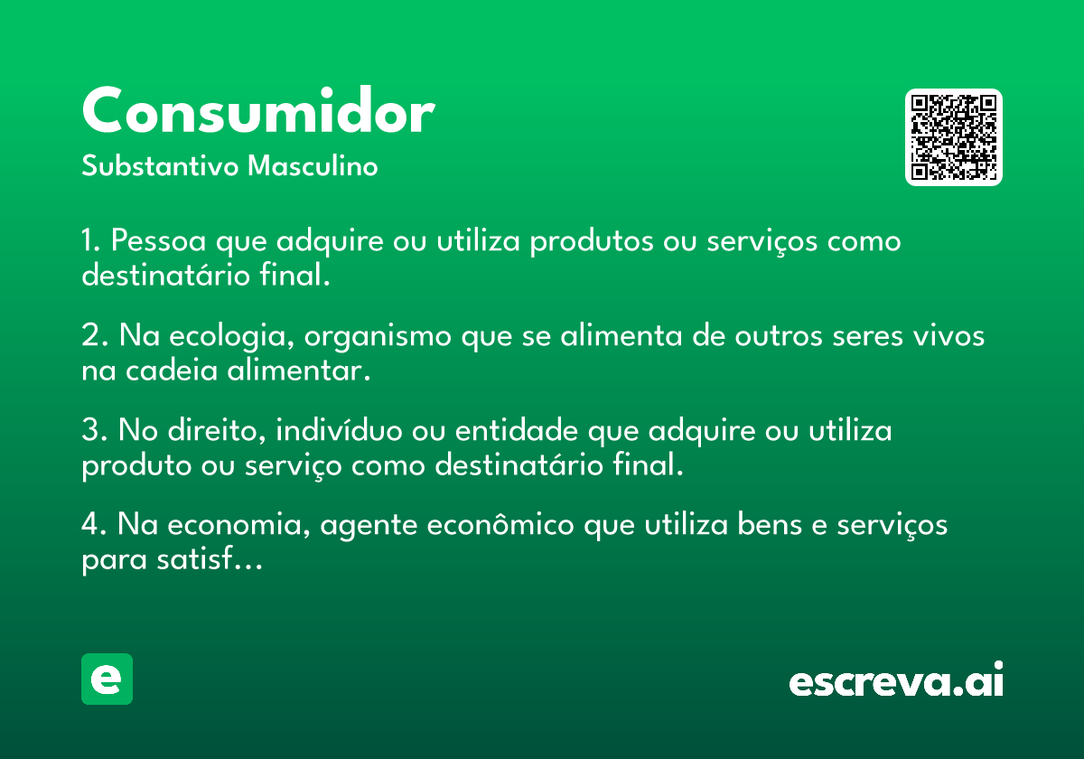 consumidor