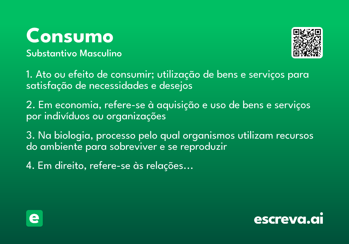 consumo