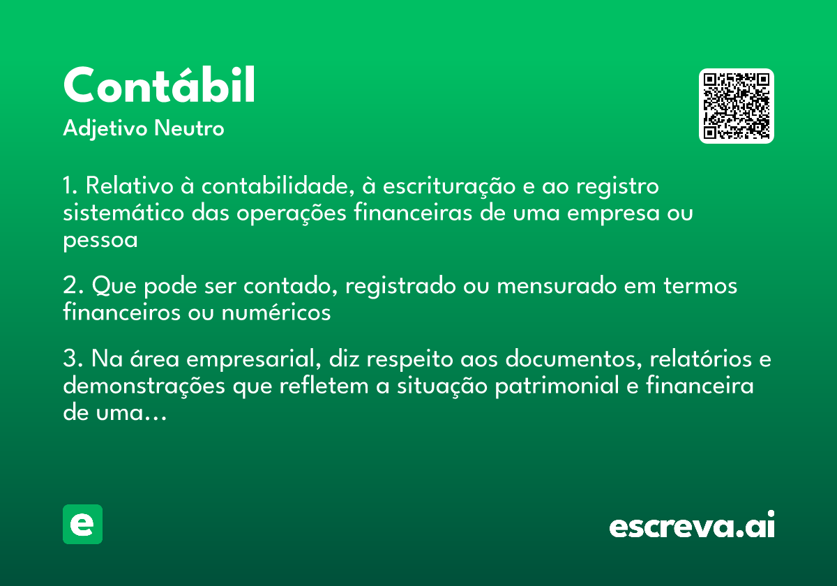 contábil