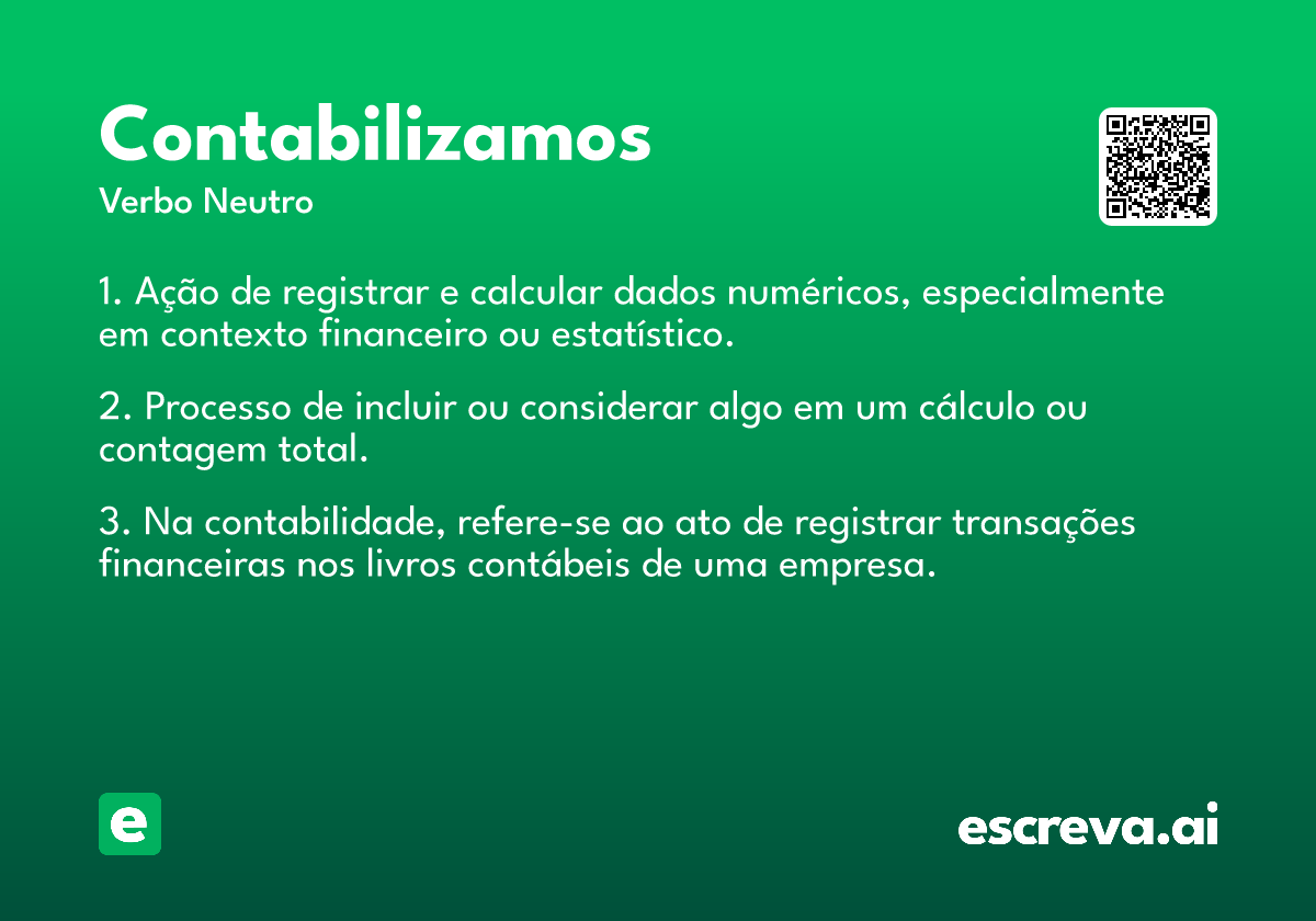 contabilizamos