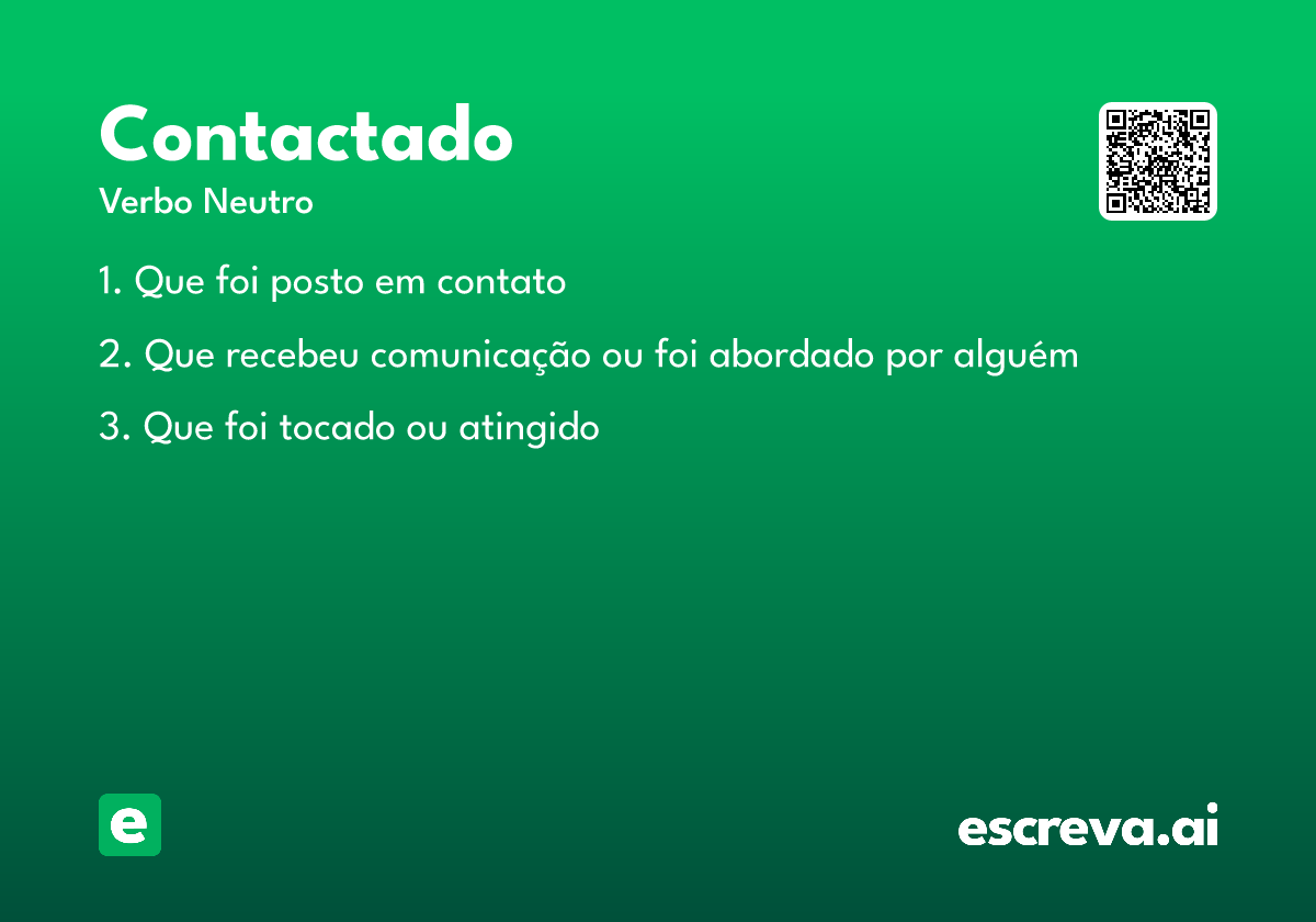 contactado