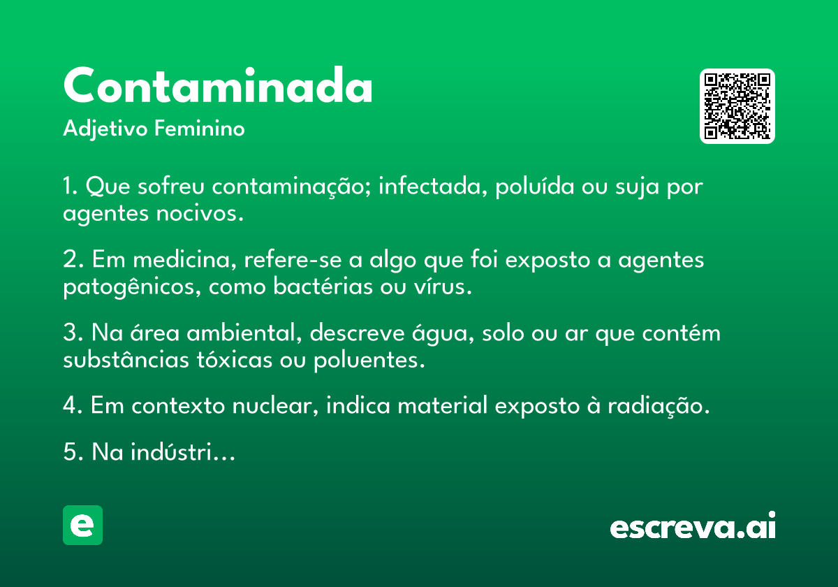 contaminada
