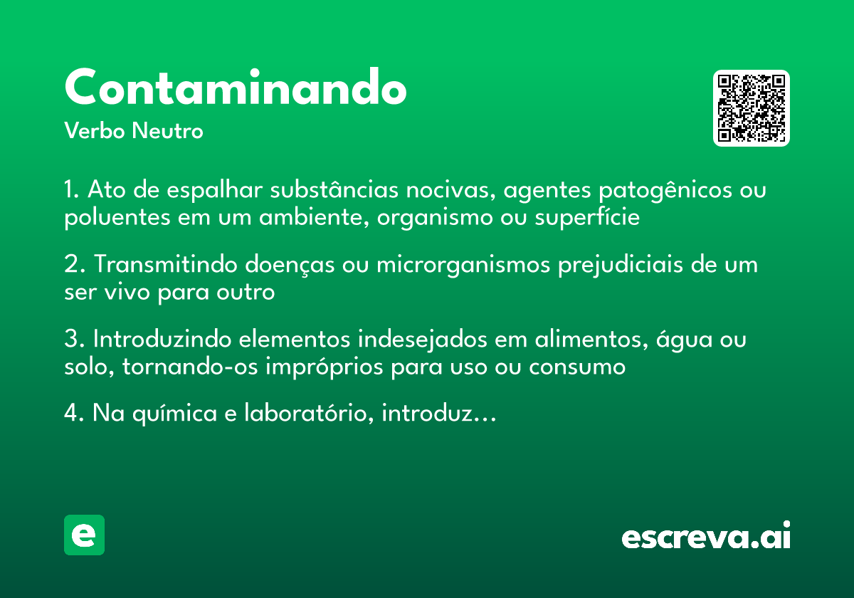 contaminando