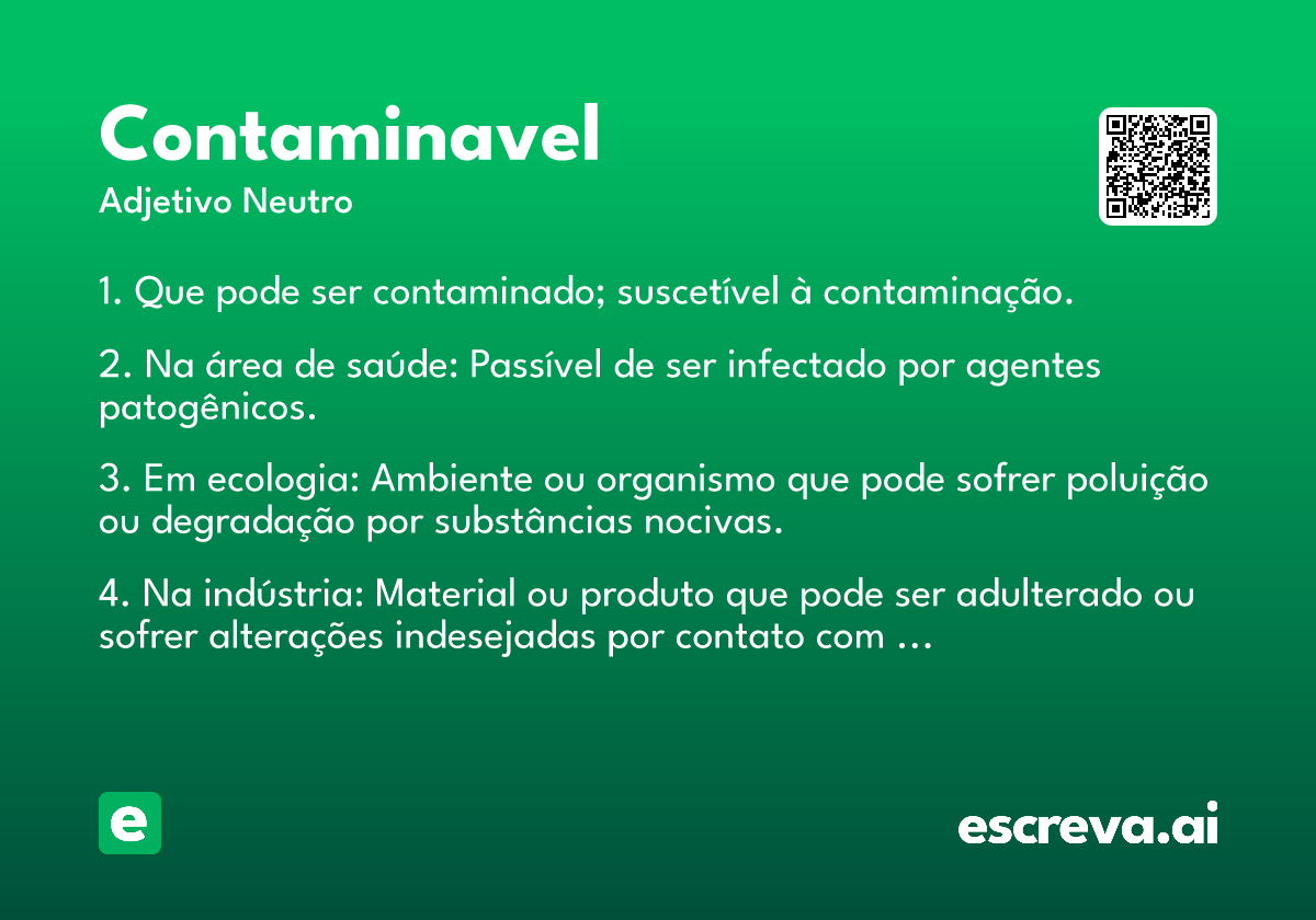 contaminavel