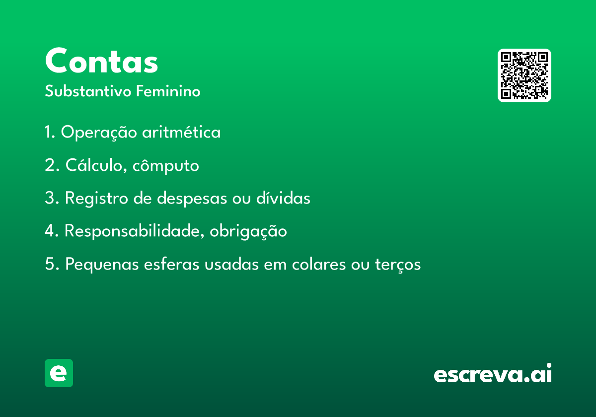 contas