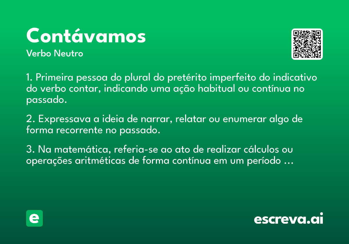 contávamos