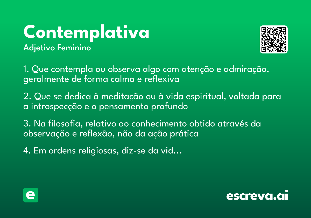 contemplativa