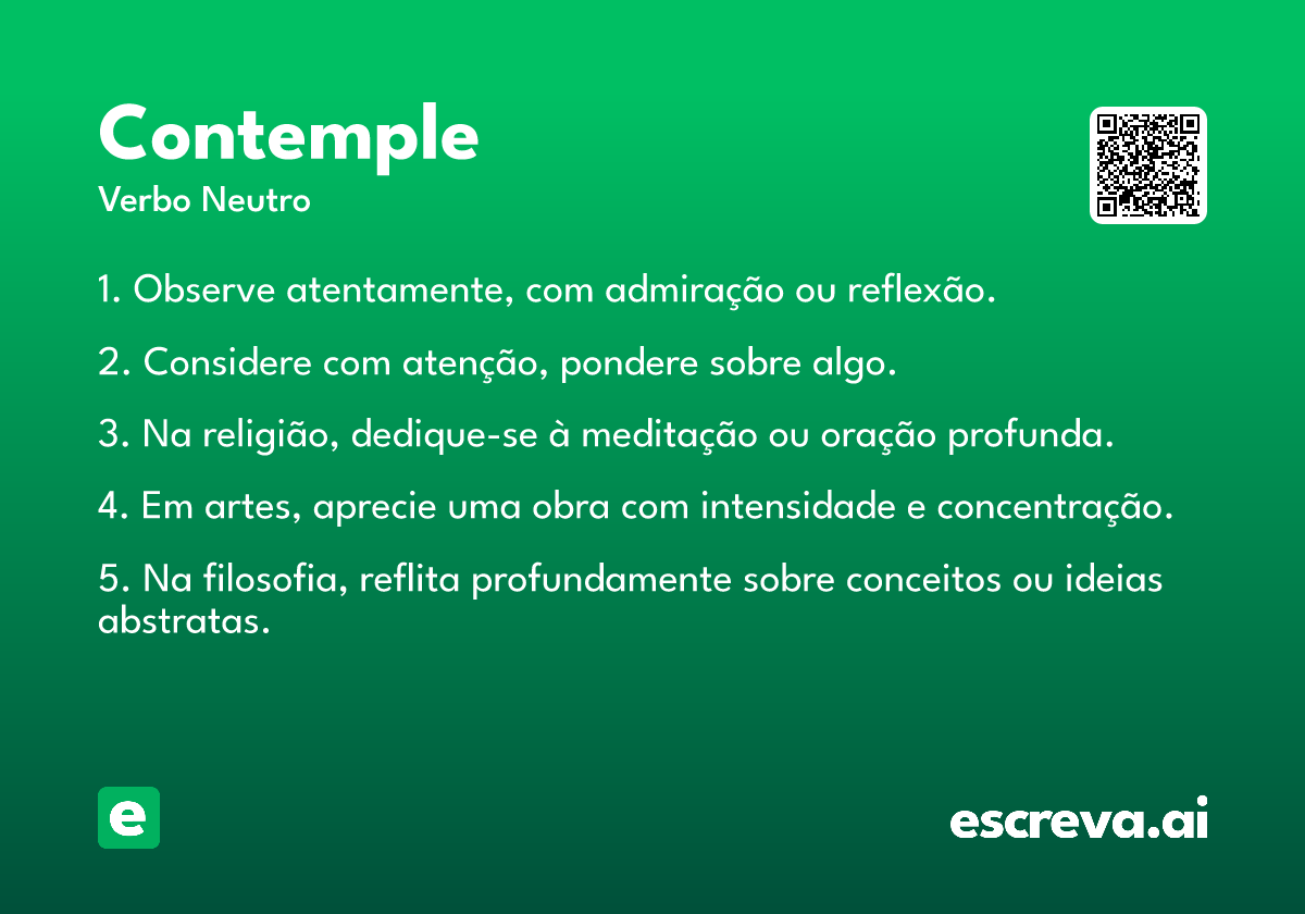 contemple