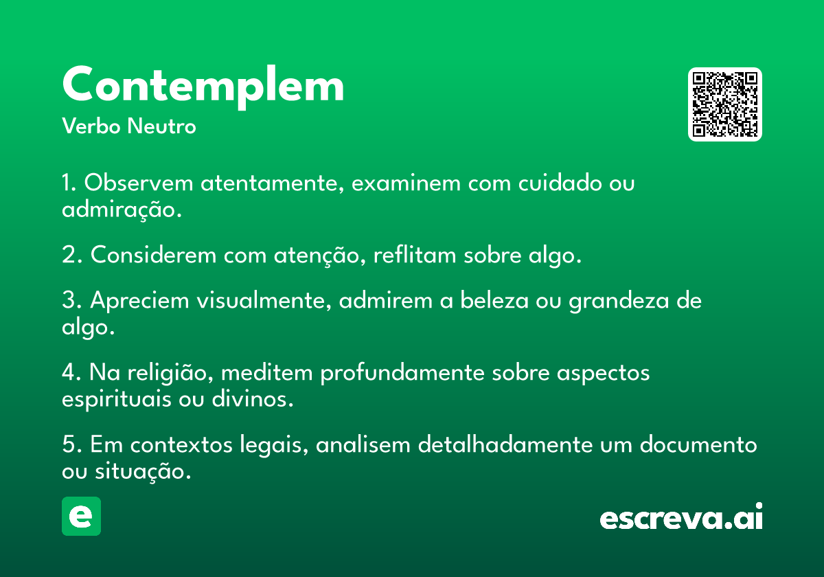 contemplem