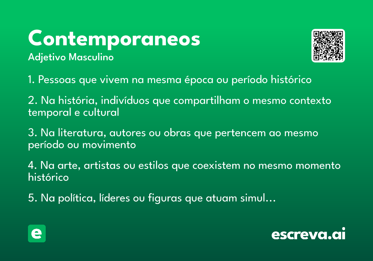 contemporaneos