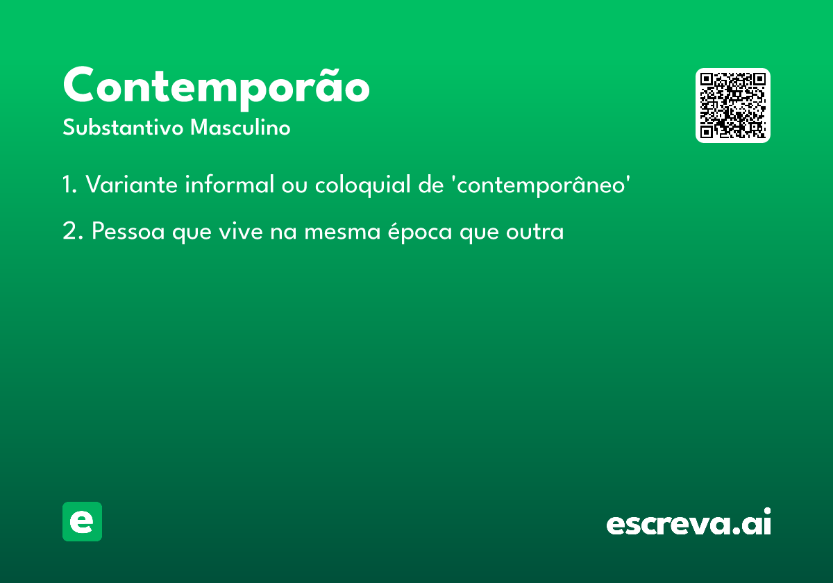 contemporão
