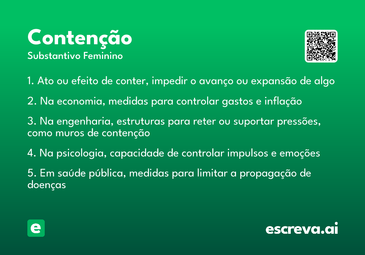 contenção