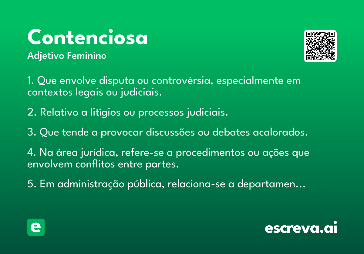 contenciosa