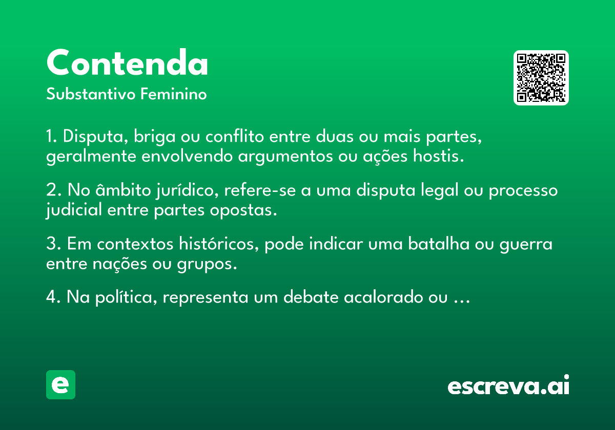 contenda