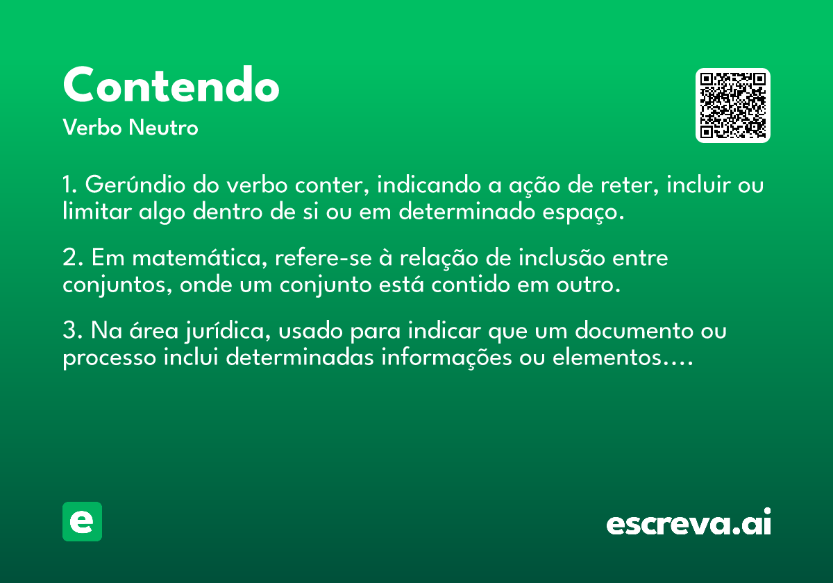 contendo