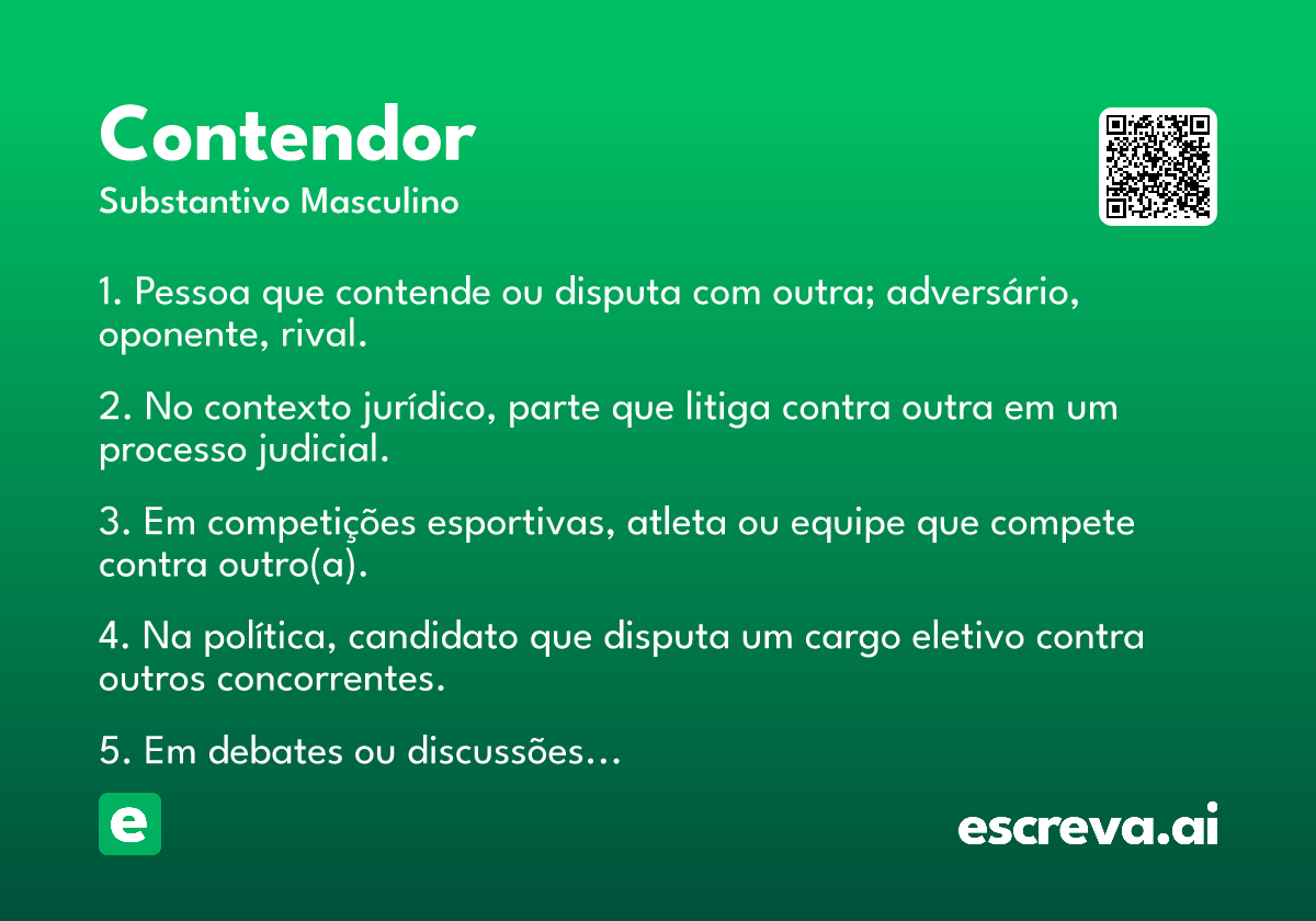 contendor