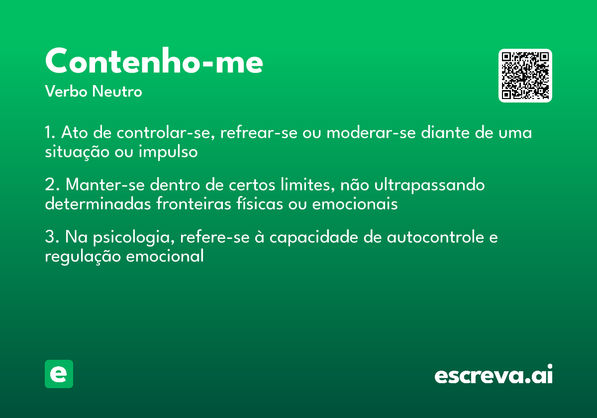 contenho-me