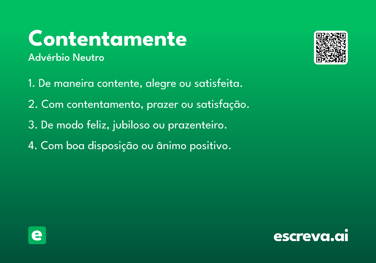 contentamente