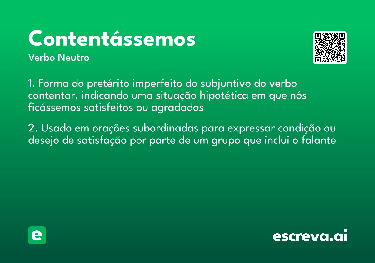 contentássemos