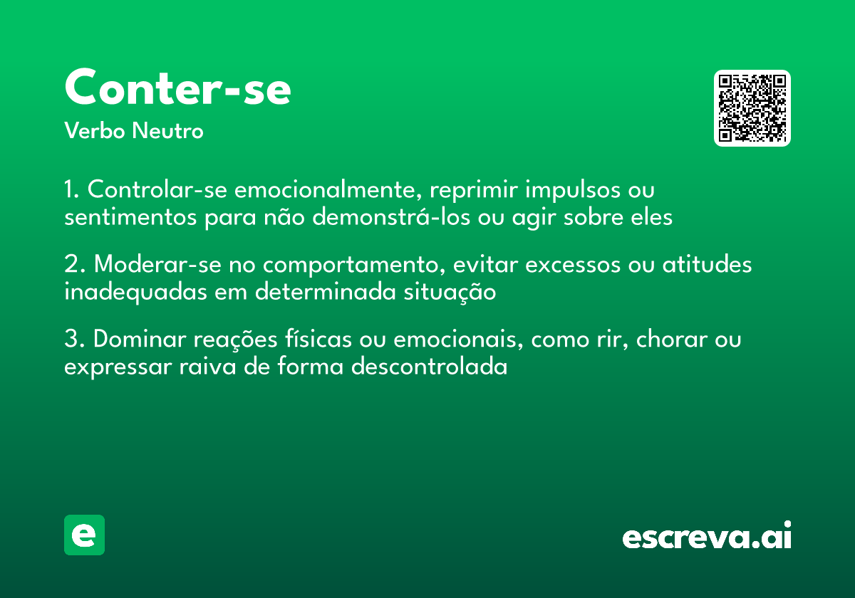 conter-se