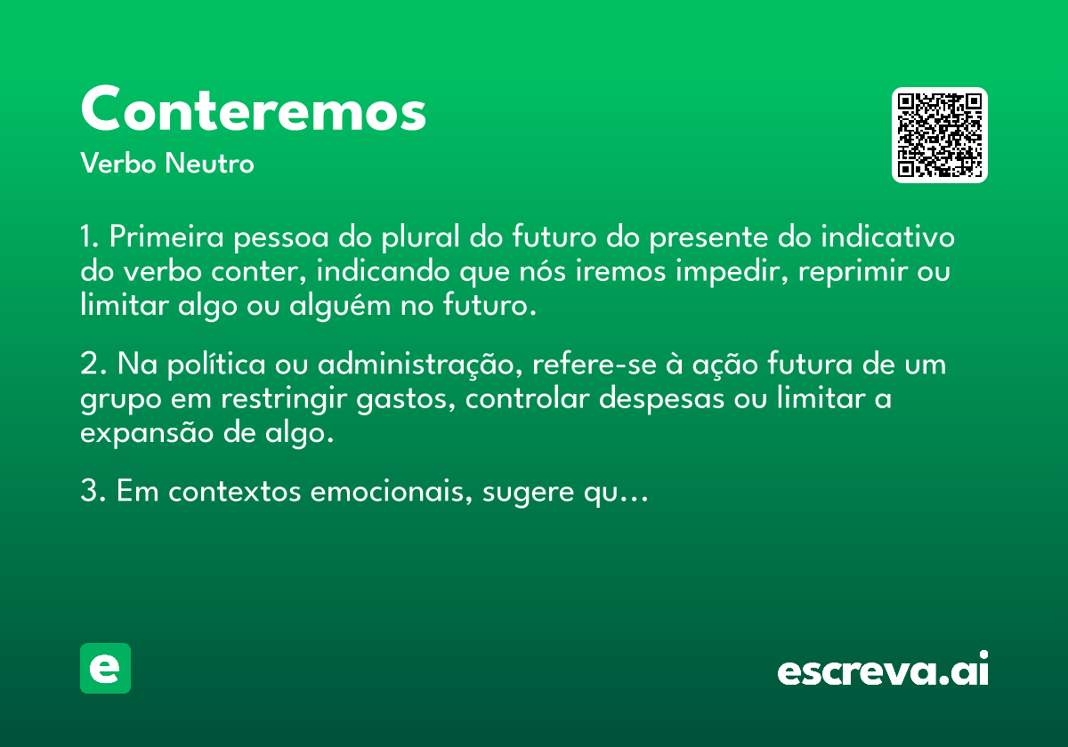 conteremos