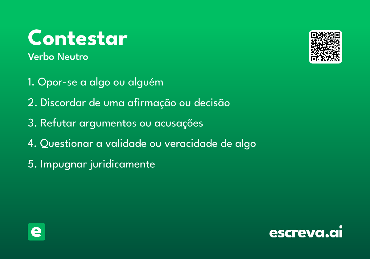 contestar