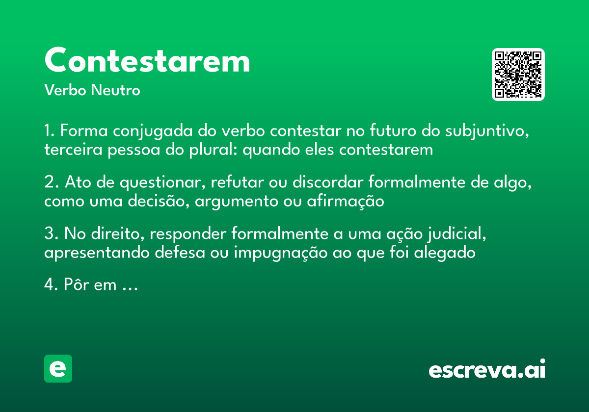 contestarem