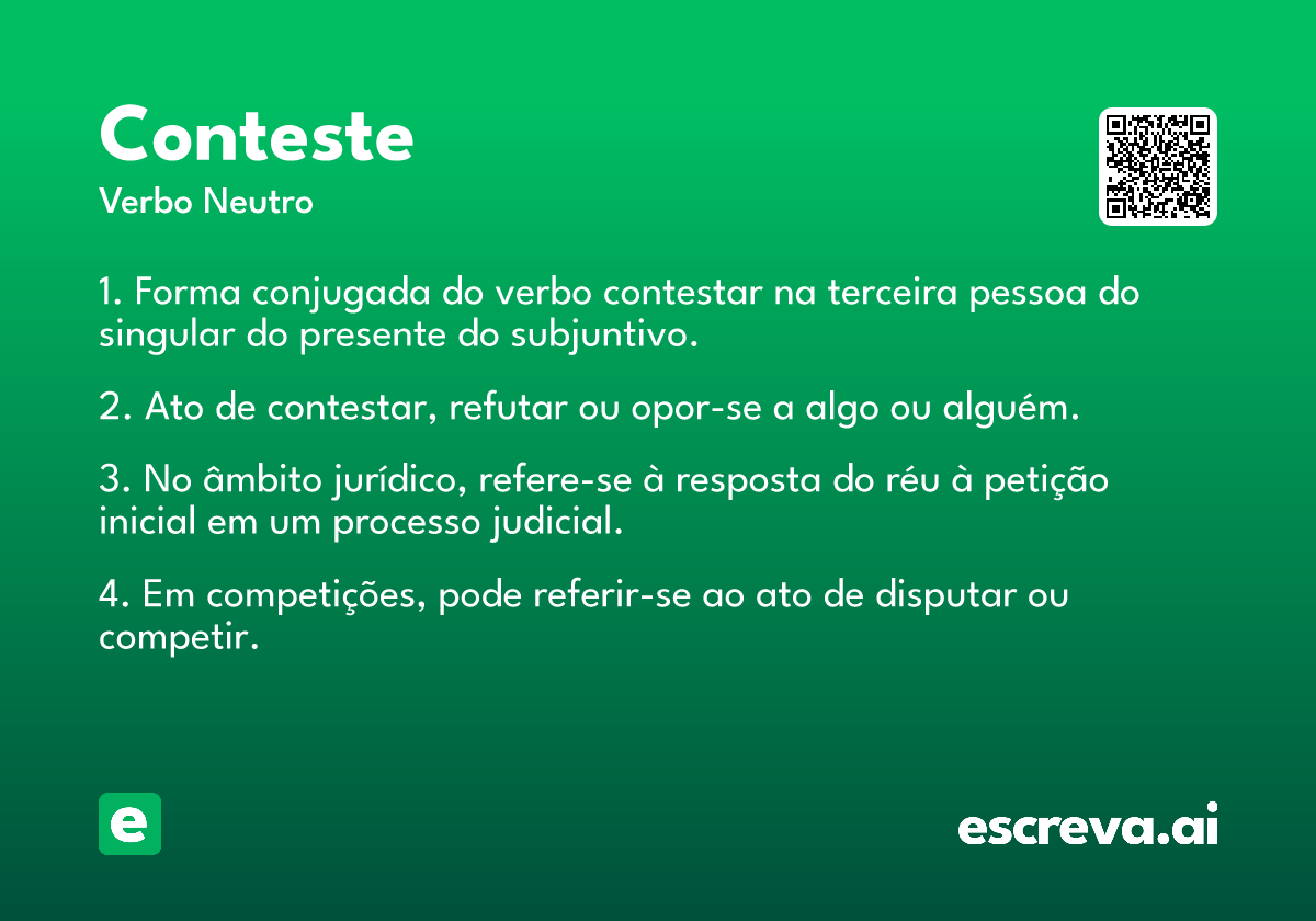 conteste