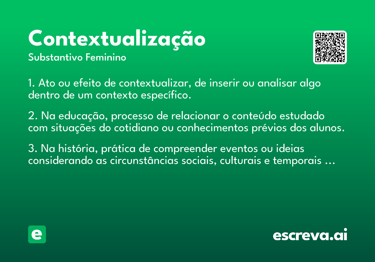 contextualização