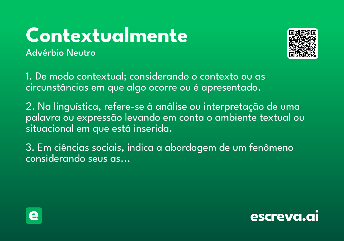 contextualmente