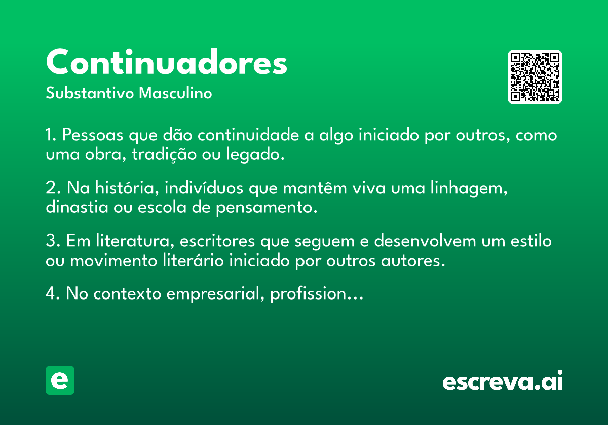 continuadores