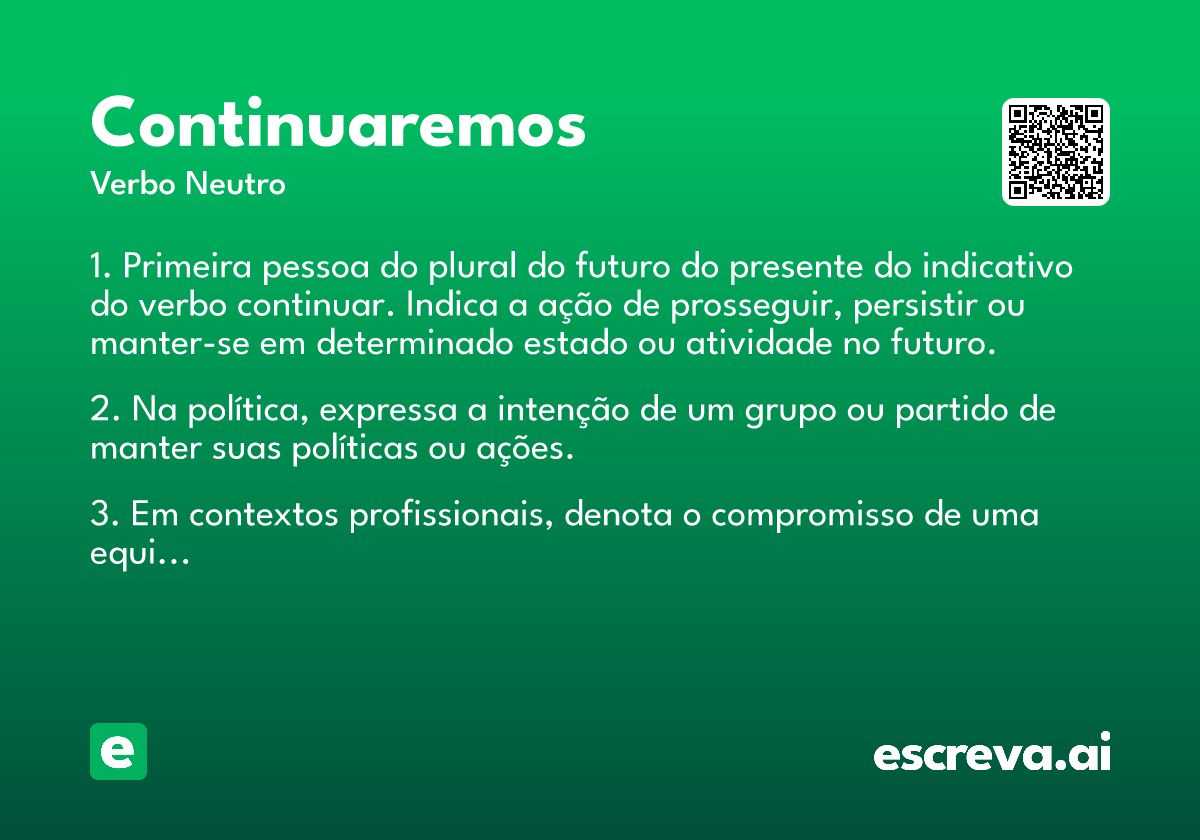 continuaremos