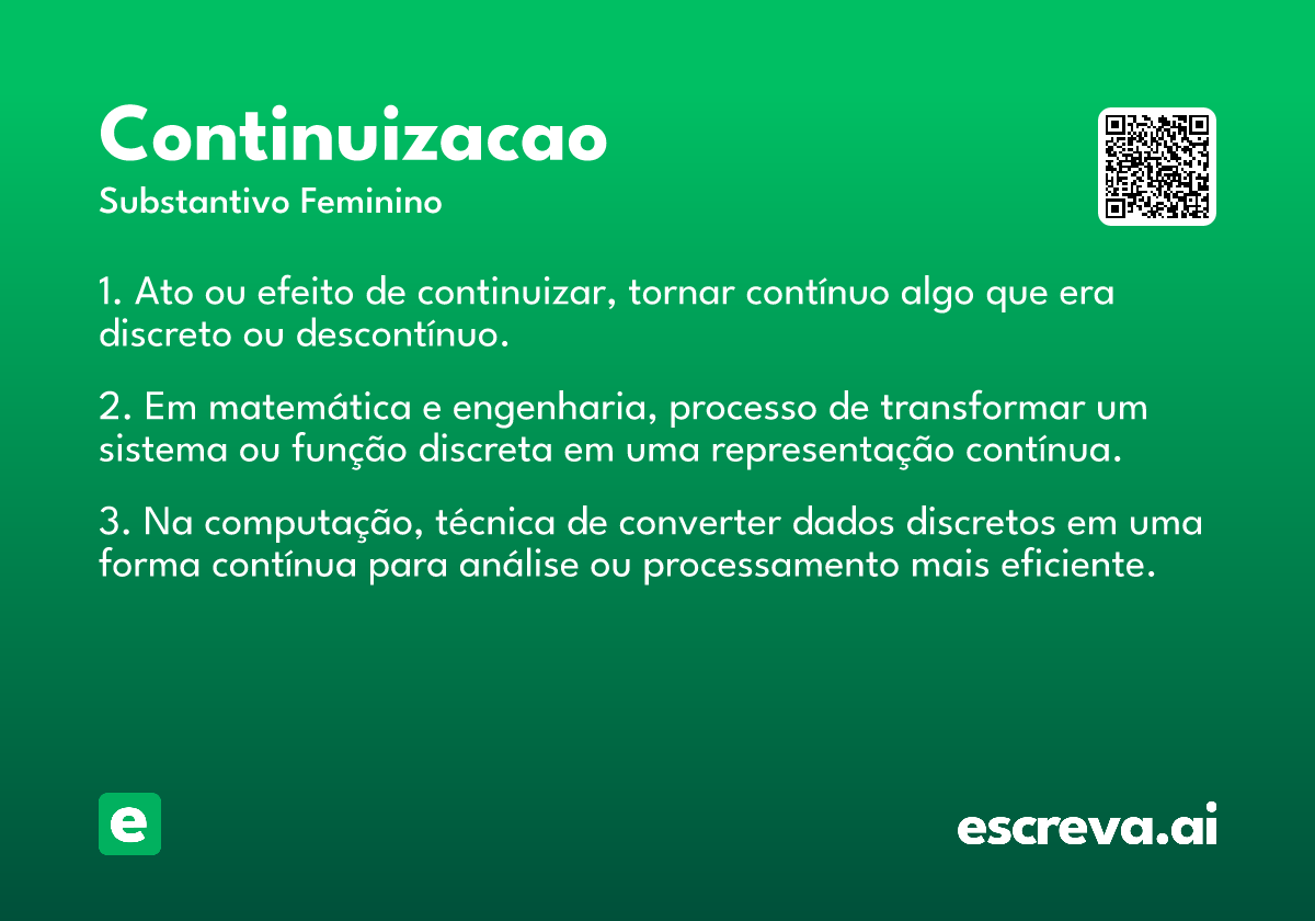 continuizacao