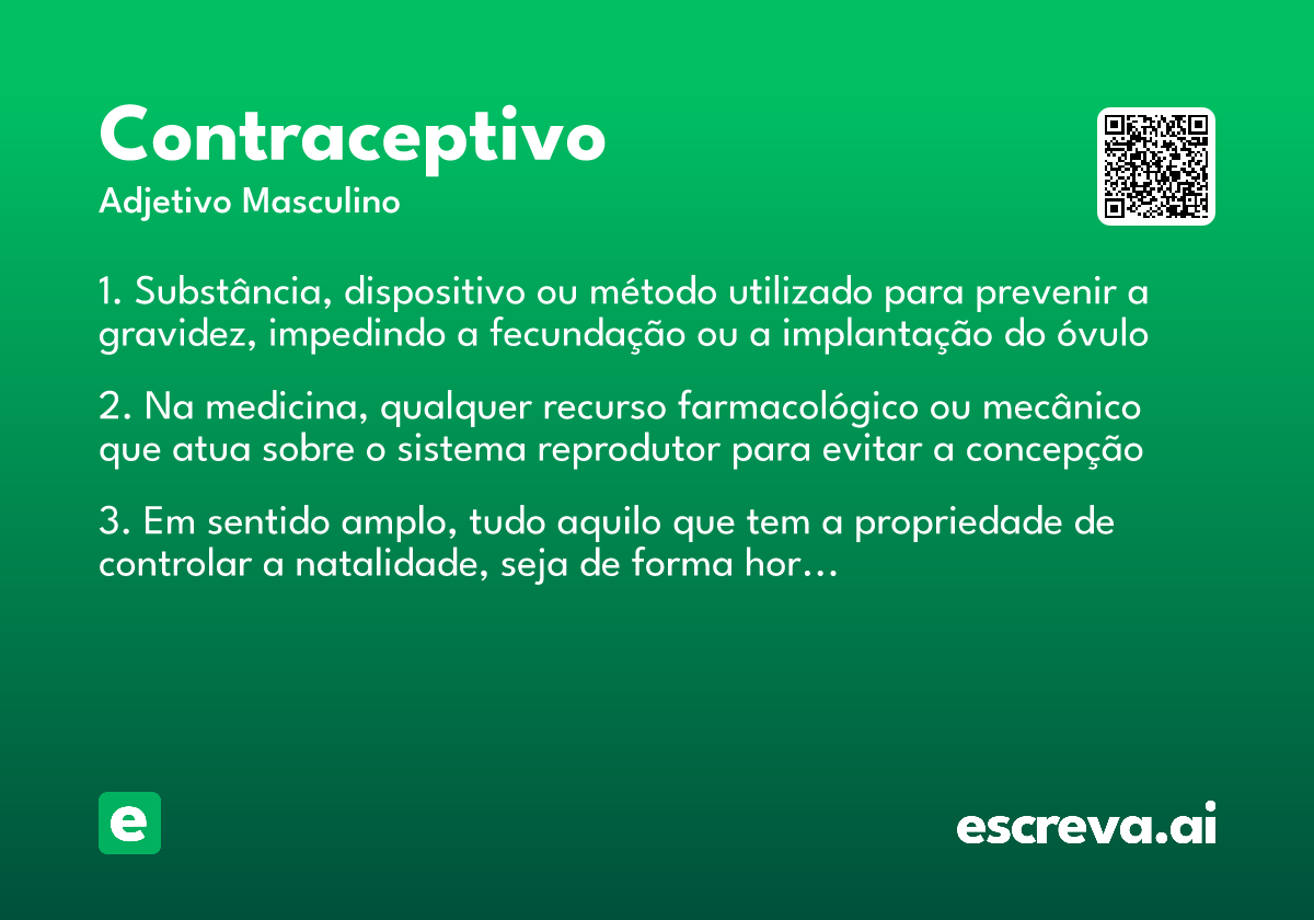 contraceptivo