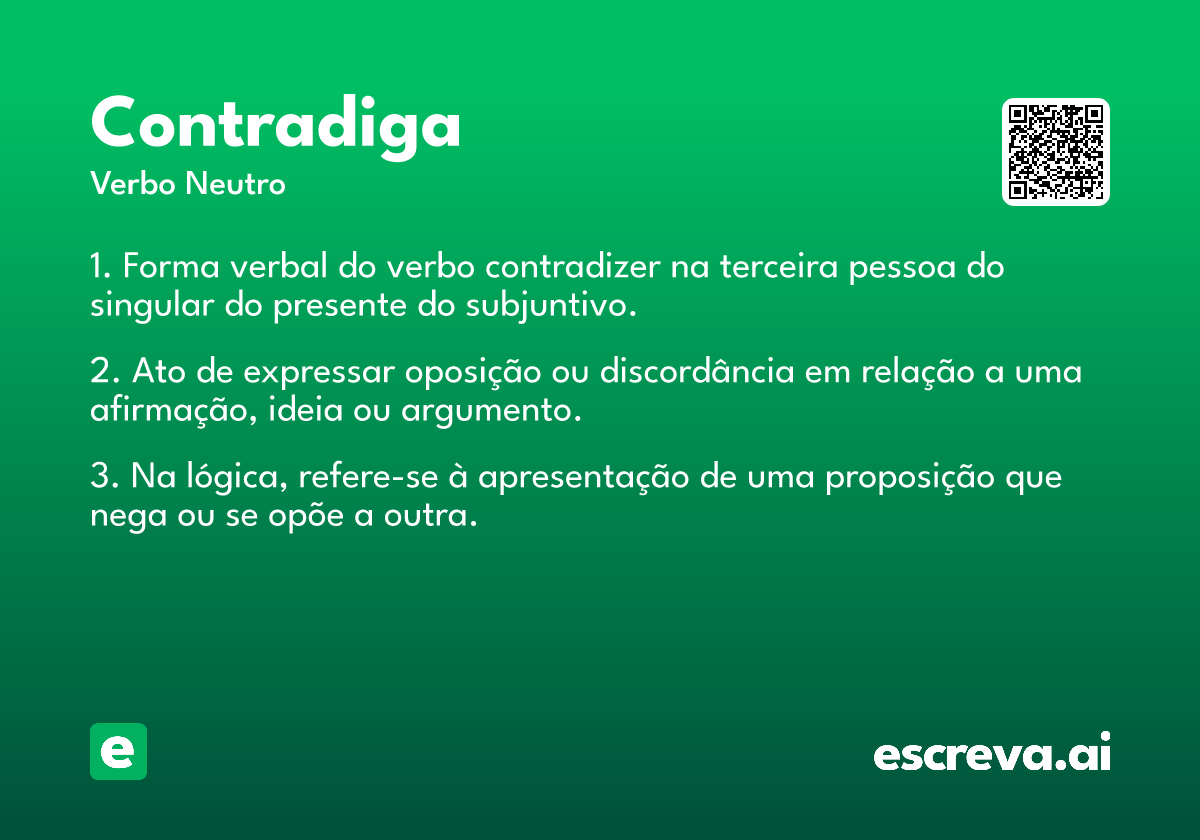 contradiga