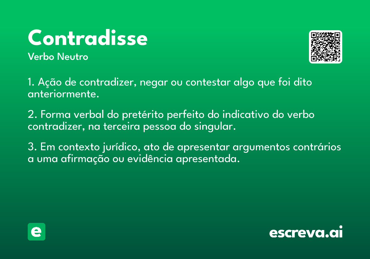 contradisse