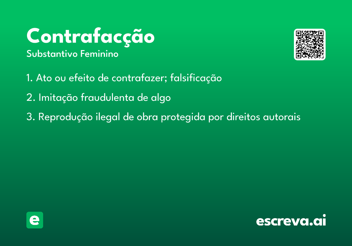 contrafacção
