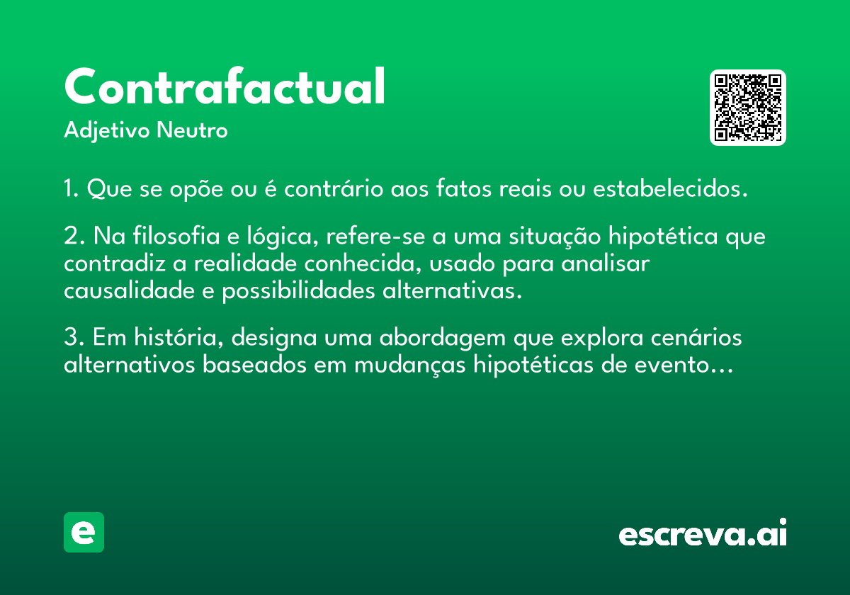 contrafactual