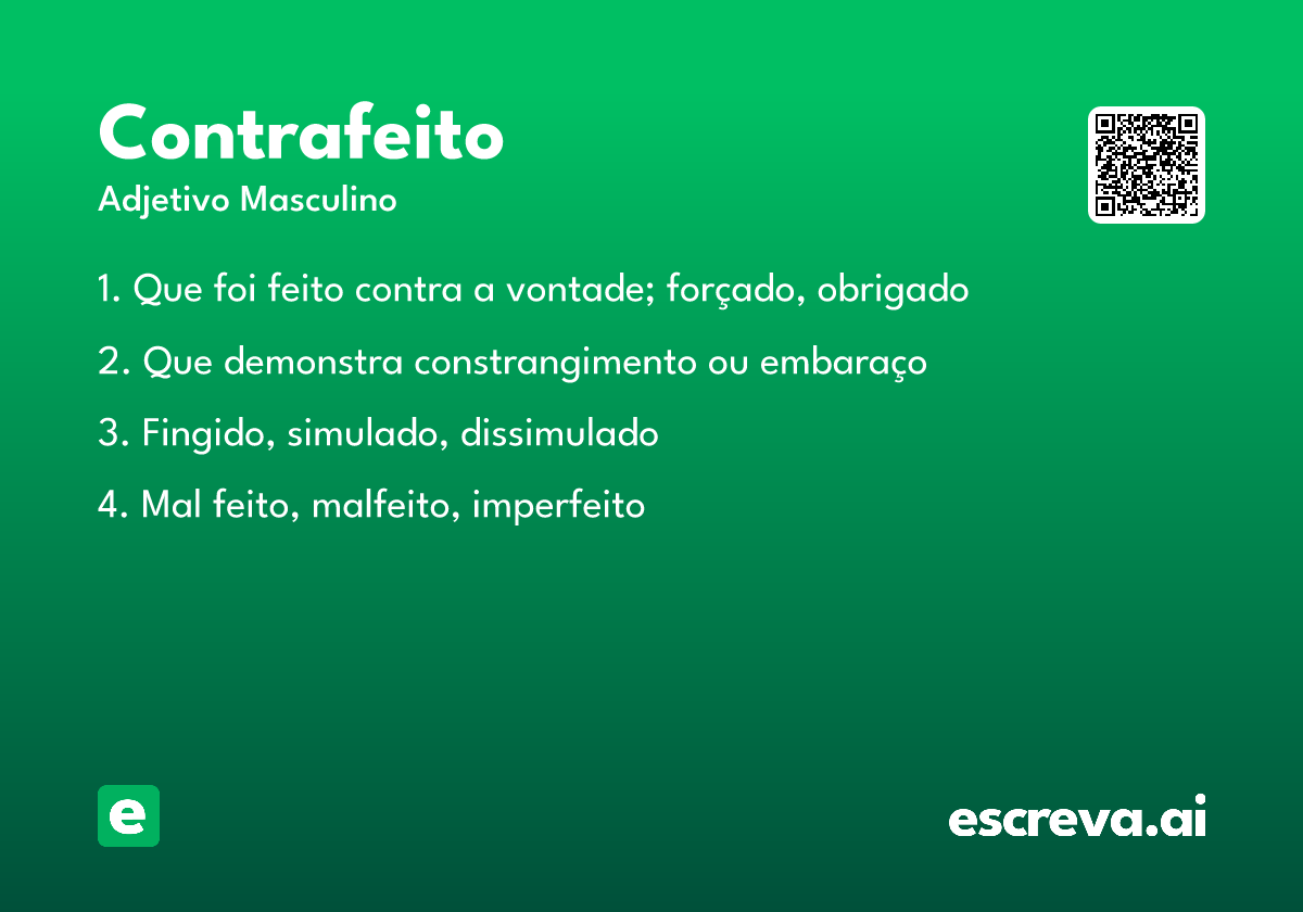 contrafeito