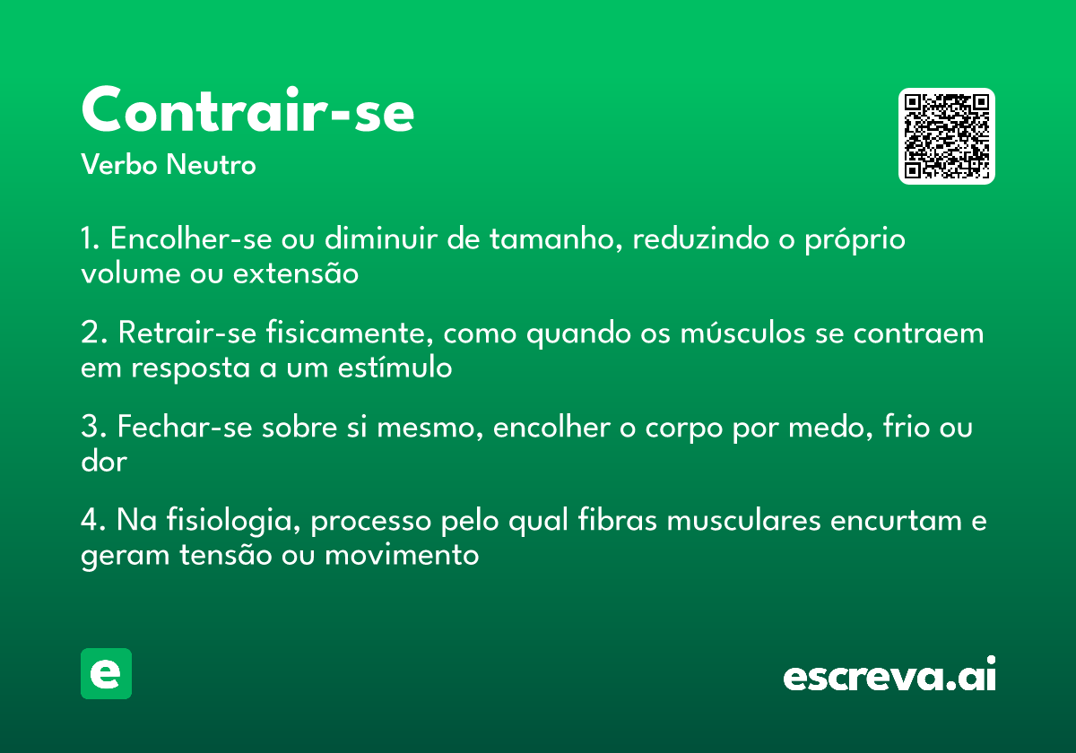 contrair-se