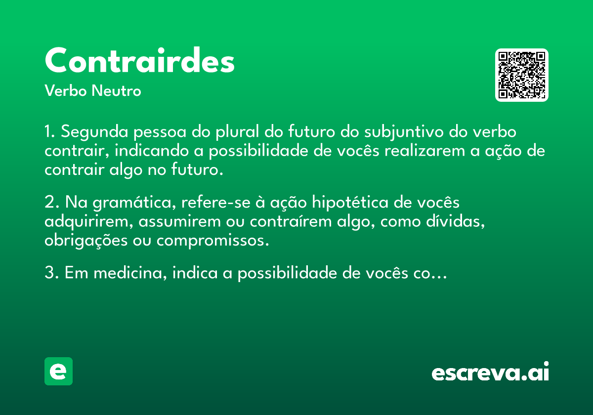 contrairdes
