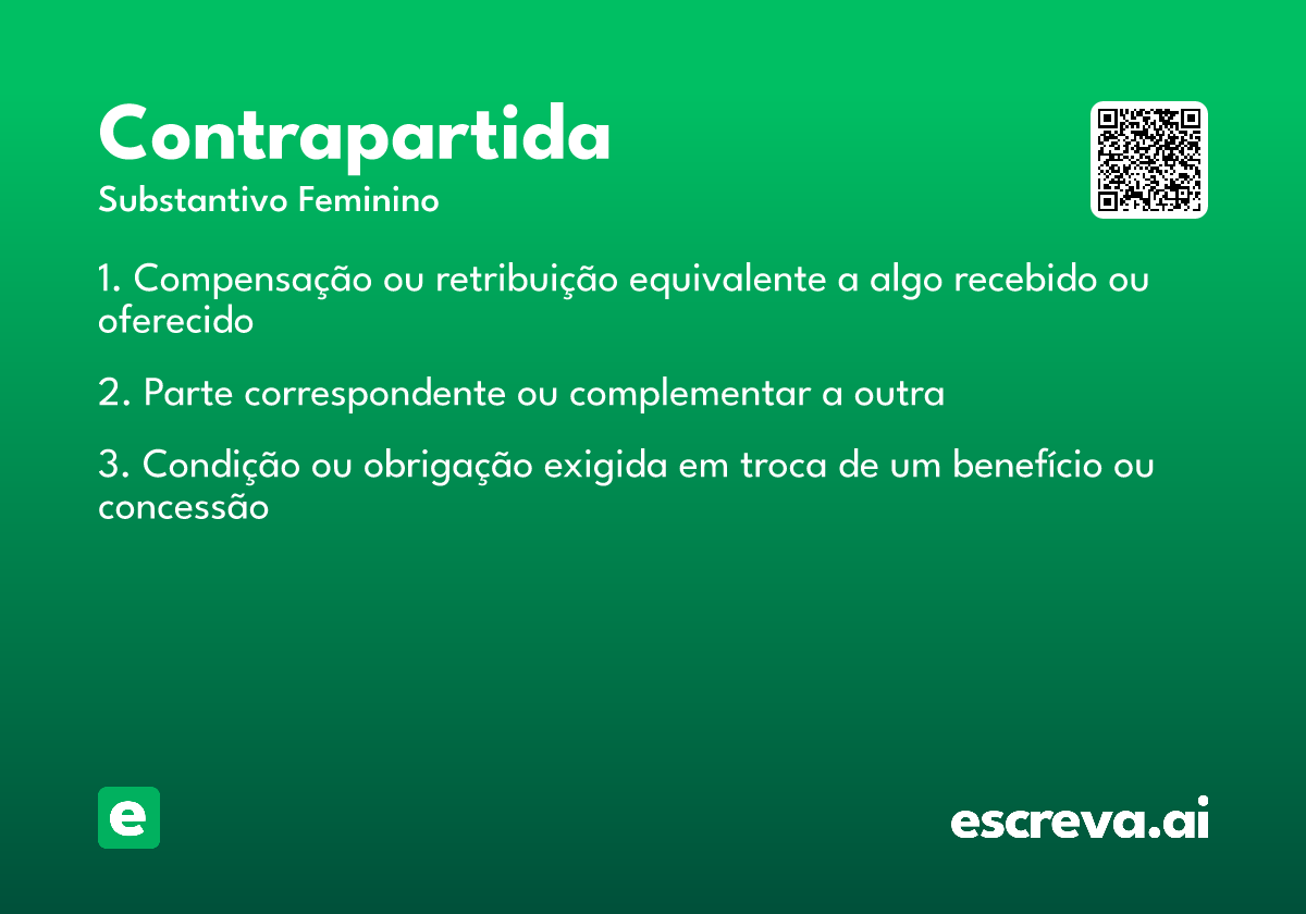 contrapartida