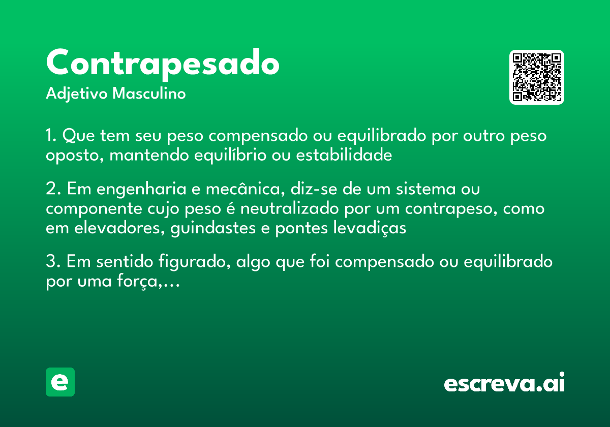 contrapesado