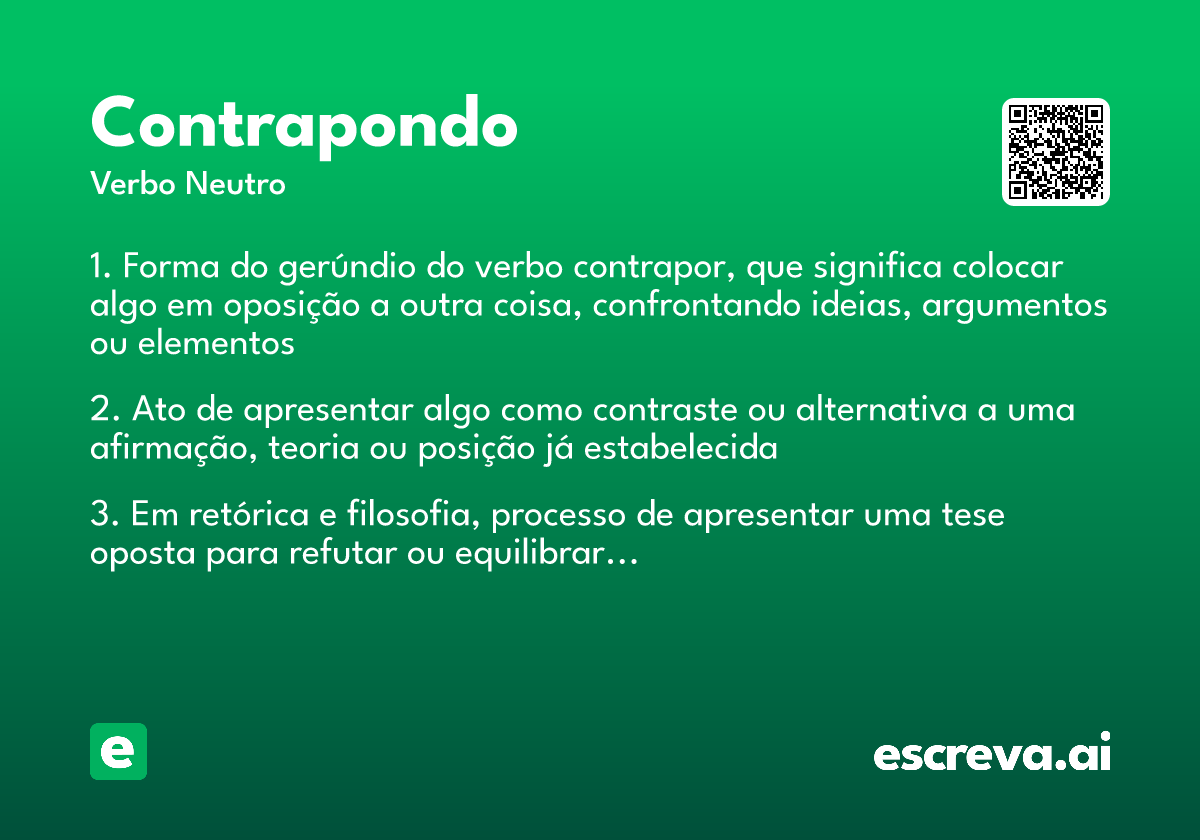 contrapondo