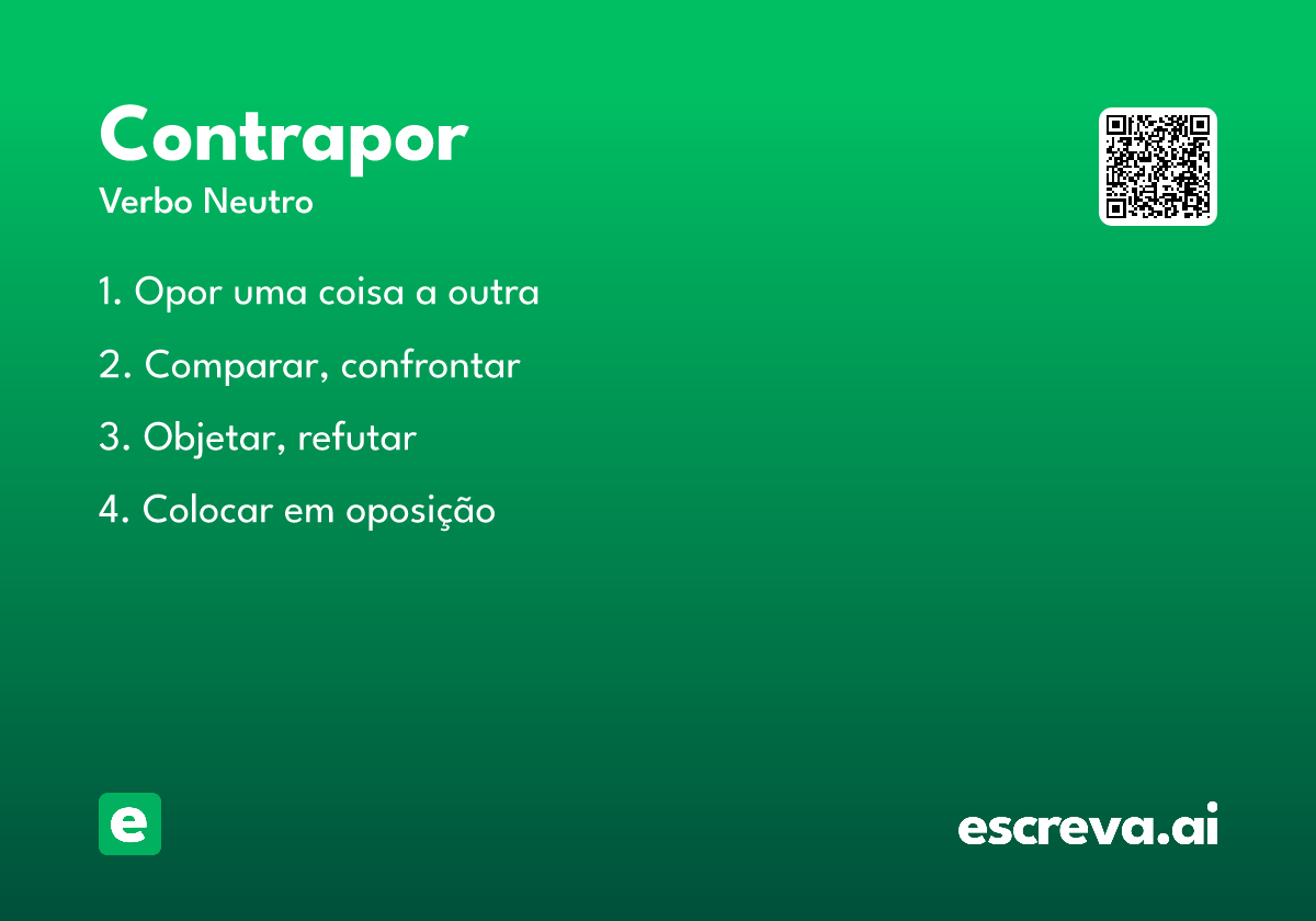 contrapor